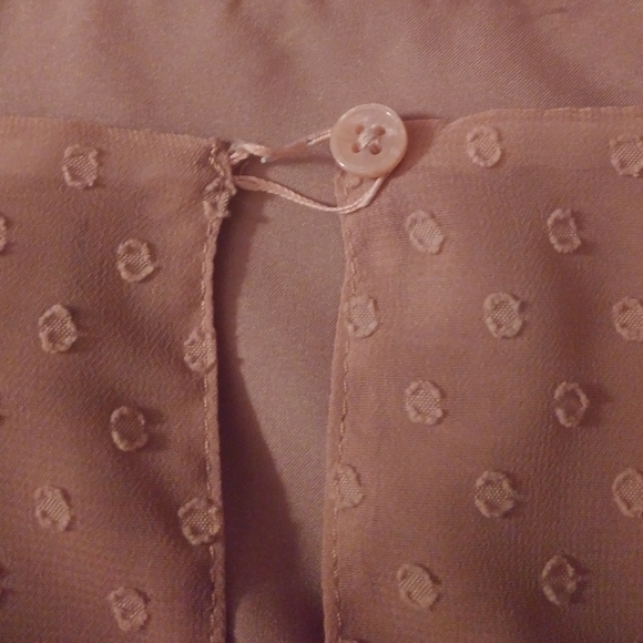 Banana Republic Swiss Dot Lantern Sleeve (M/L) - Picture 4 of 4